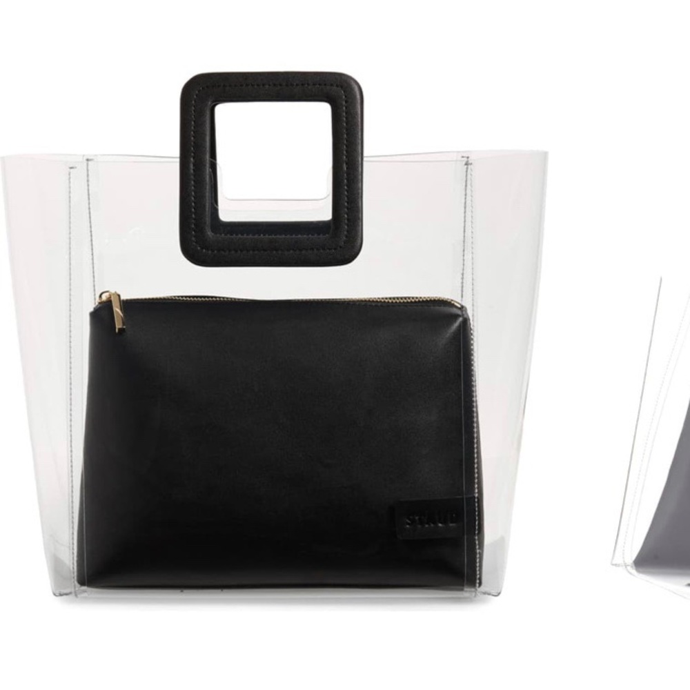Staud Shirley Transparent Handbag